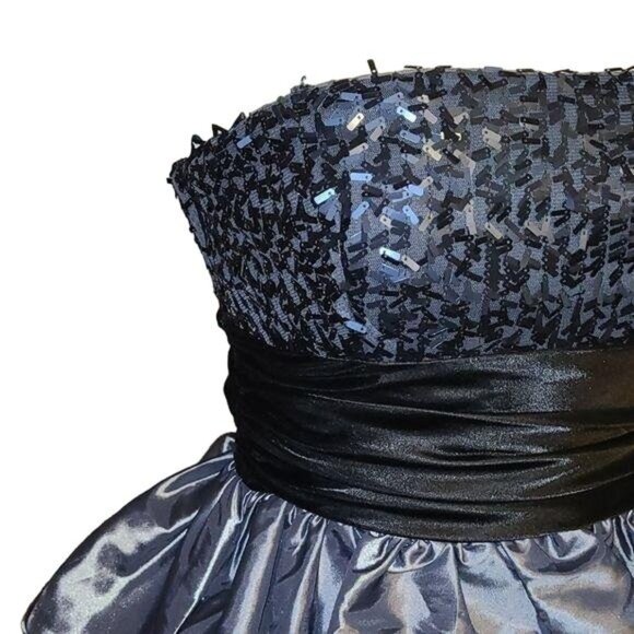 Speechless Size 5 Prom Homecoming Mini Ruched Sequined Dress - Picture 2 of 8